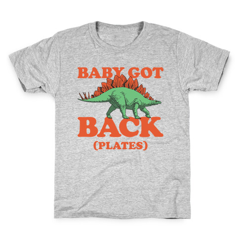 Baby Got Back Plates Kids T-Shirt