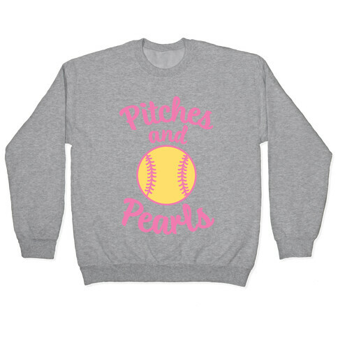 Pitches And Pearls Pullover