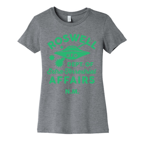 Roswell Department Of Extra-Terrestrial Affairs Womens T-Shirt