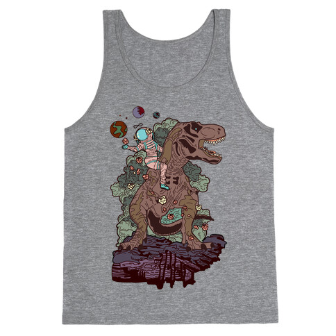 Dinosaur Strength Tarot Tank Top