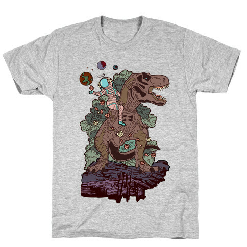 Dinosaur Strength Tarot T-Shirt