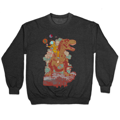 Dinosaur Strength Tarot Pullover