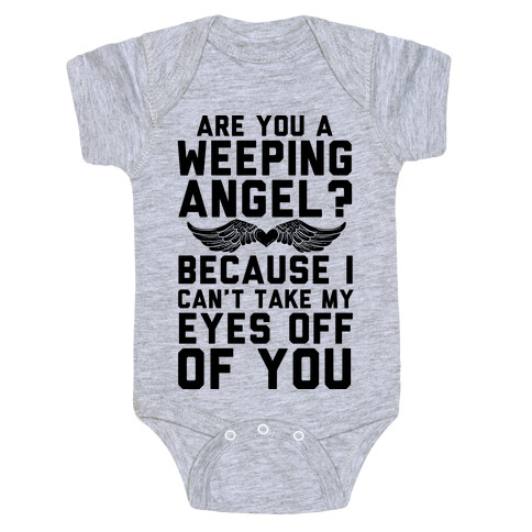 Are You A Weeping Angel? Baby One-Piece