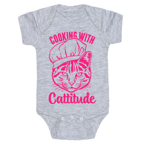 Cooking With Cattitude Baby One-Piece