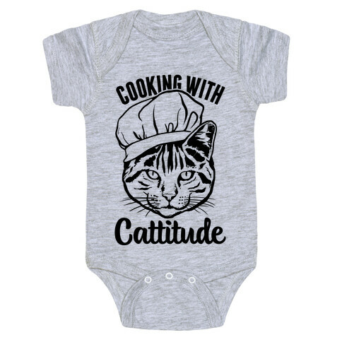 Cooking With Cattitude Baby One-Piece