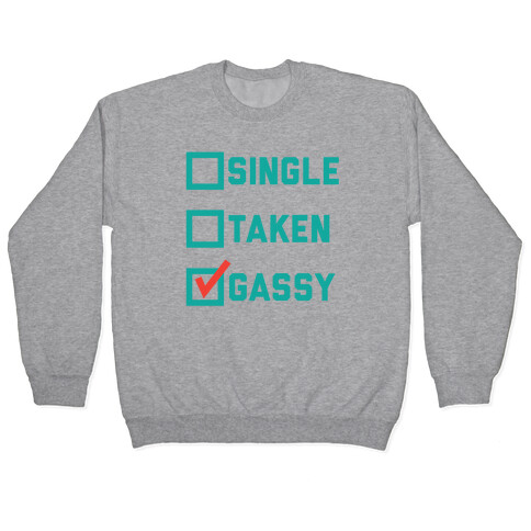 Single Taken Gassy Pullover