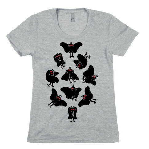 Cute Mothman Club Womens T-Shirt