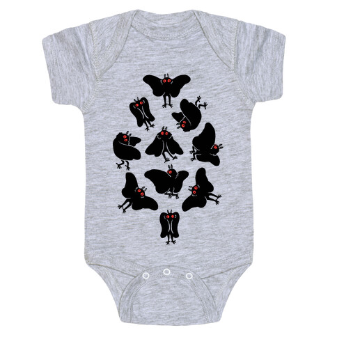 Cute Mothman Club Baby One-Piece