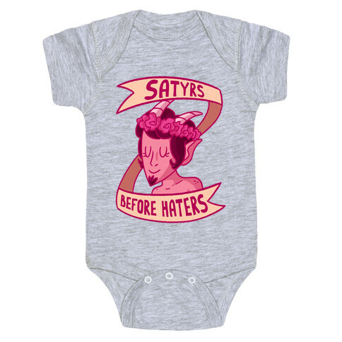 Satyrs Before Haters Baby One-Piece