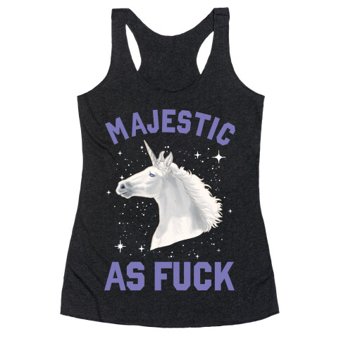 Majestic as F*** Racerback Tank Top