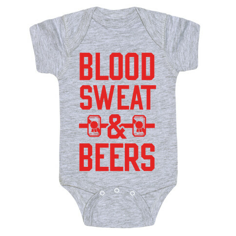 Blood Sweat & Beers Baby One-Piece