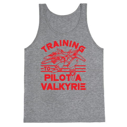 Training To Pilot A Valkyrie Tank Top