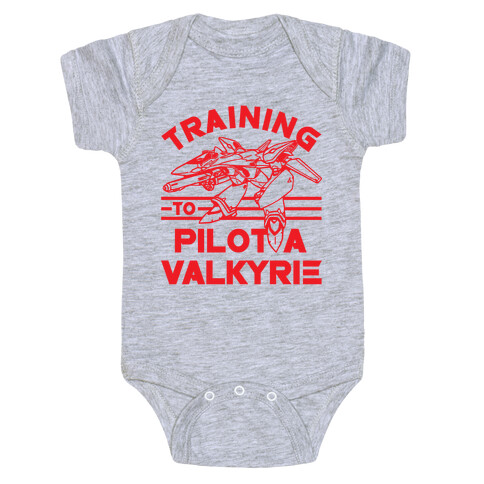 Training To Pilot A Valkyrie Baby One-Piece