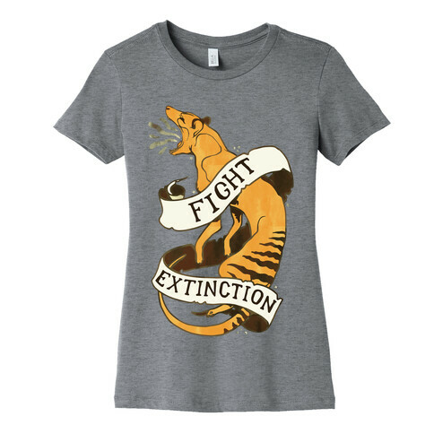 Fight Extinction Womens T-Shirt