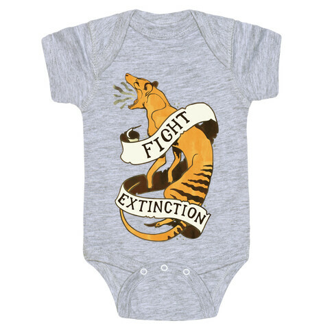 Fight Extinction Baby One-Piece