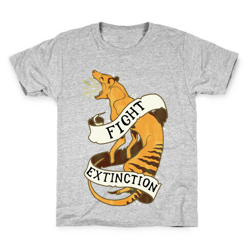 Fight Extinction Kids T-Shirt