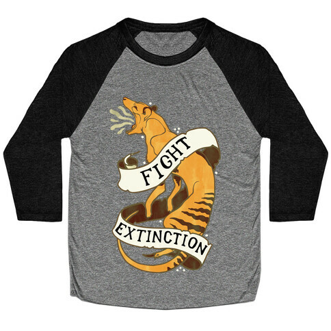 Fight Extinction Baseball Tee