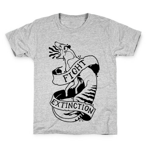 Fight Extinction Kids T-Shirt