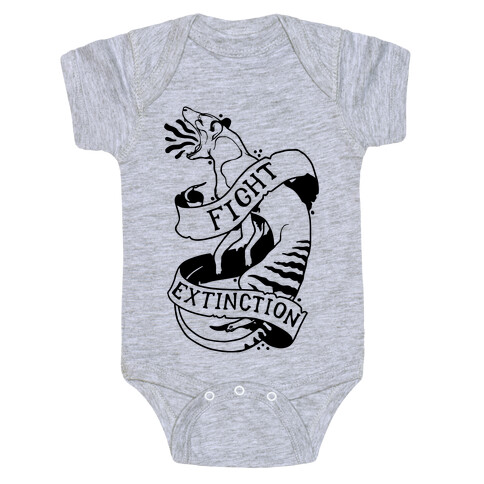 Fight Extinction Baby One-Piece