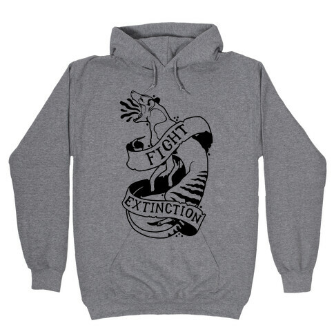 Fight Extinction Hooded Sweatshirt