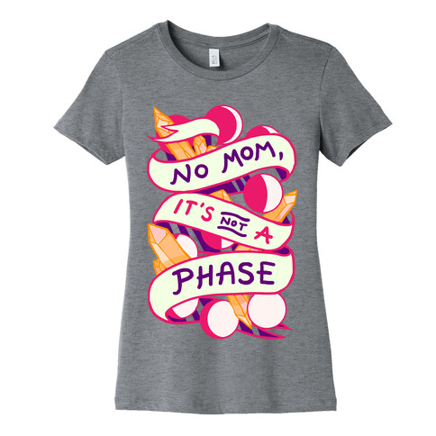 No Mom, It's Not A Phase Womens T-Shirt