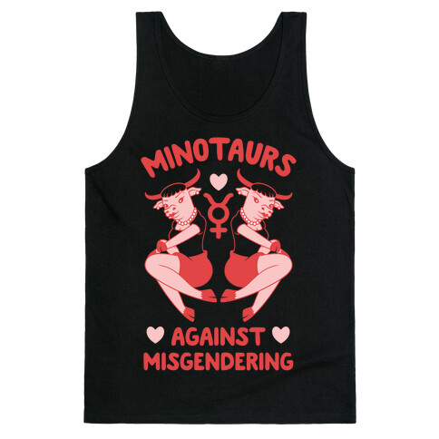 Minotaurs Against Misgendering Tank Top