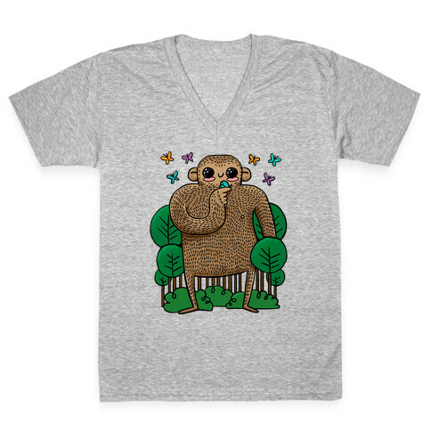 Baby Bigfoot V-Neck Tee Shirt