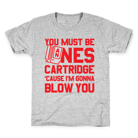You Must Be An NES Cartidge Kids T-Shirt