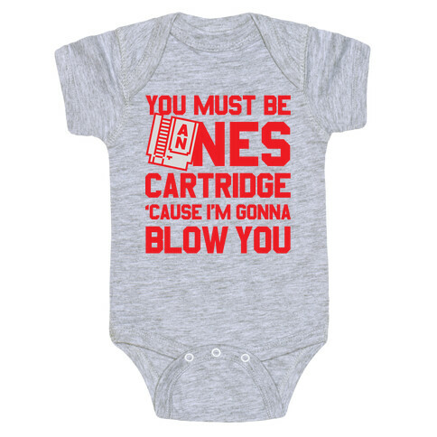 You Must Be An NES Cartidge Baby One-Piece