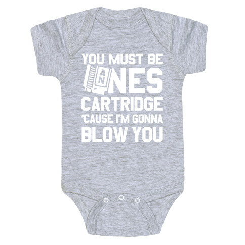 You Must Be An NES Cartidge Baby One-Piece