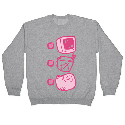 Tv Takeout Cat Pullover