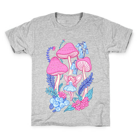 Pastel Fairy Garden Kids T-Shirt