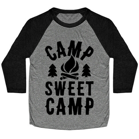 Camp Sweet Camp Baseball Tee