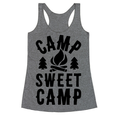 Camp Sweet Camp Racerback Tank Top