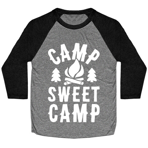 Camp Sweet Camp Baseball Tee