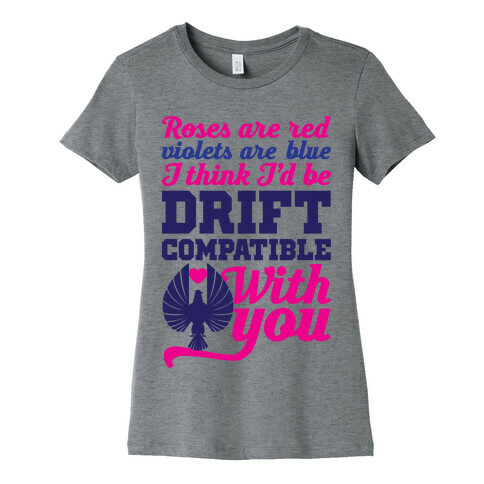 I Think I'd Be Drift Compatible With You Womens T-Shirt
