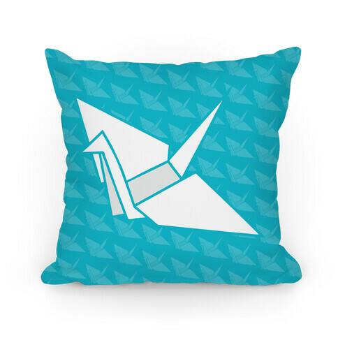 Origami Crane Pillow