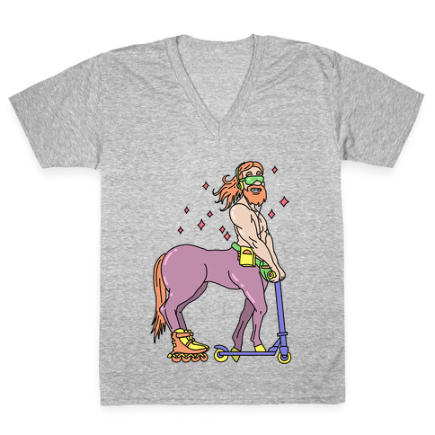 Rad Centaur V-Neck Tee Shirt