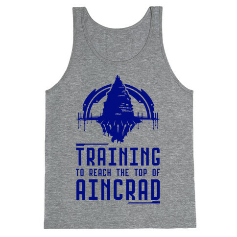 Training to Reach the Top of Aincrad Tank Top