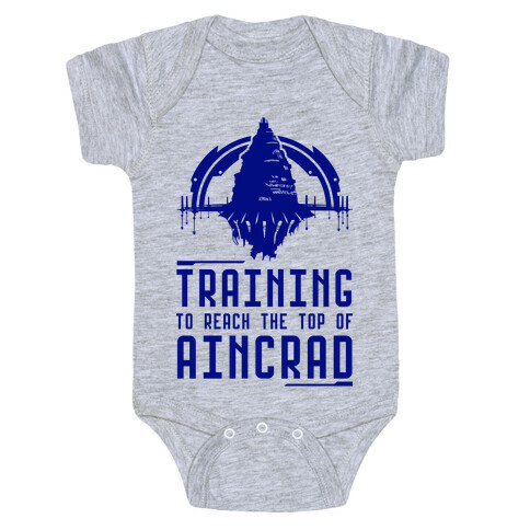 Training to Reach the Top of Aincrad Baby One-Piece
