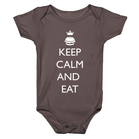 Keep Calm and Eat Baby One-Piece