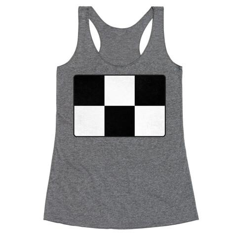 Yume Nikki Sweater Pattern Racerback Tank Top