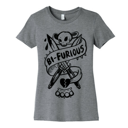 Bi-Furious Womens T-Shirt