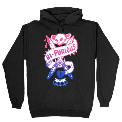 Bi-Furious Hooded Sweatshirt