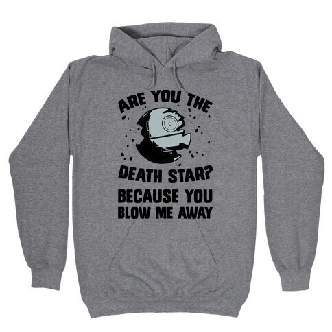 Are You The Death Star? Hooded Sweatshirt