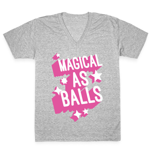 Magical As Balls V-Neck Tee Shirt