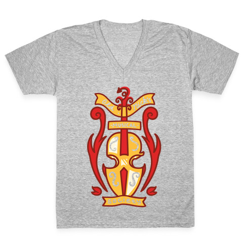 Old Nick's Musical Society V-Neck Tee Shirt