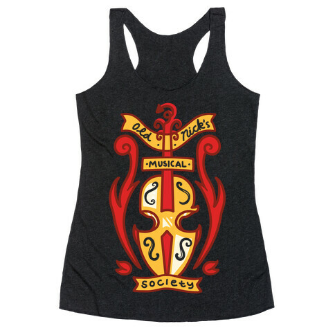 Old Nick's Musical Society Racerback Tank Top