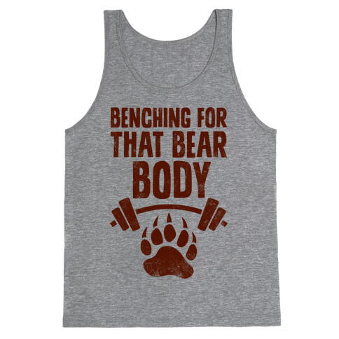 Benching For That Bear Body Tank Top