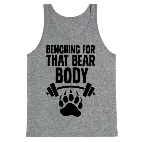 Benching For That Bear Body Tank Top